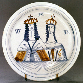 William and Mary Plate