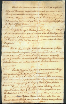 Patrick Henry's Stamp Act Resolves