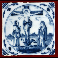 Crucifixion Tile