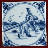 Crucifixion Tile